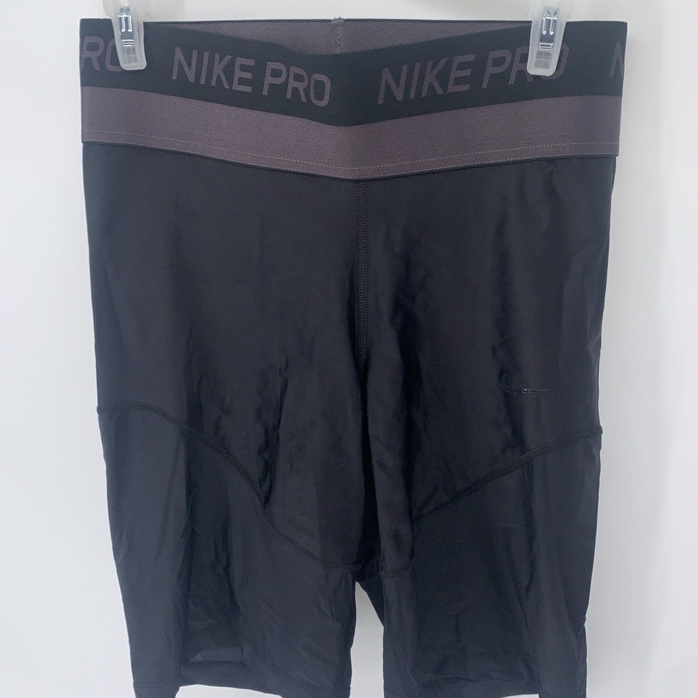 Men's Nike Pro Hypercool Thin Spandex Compression Spandex Shorts Black Large